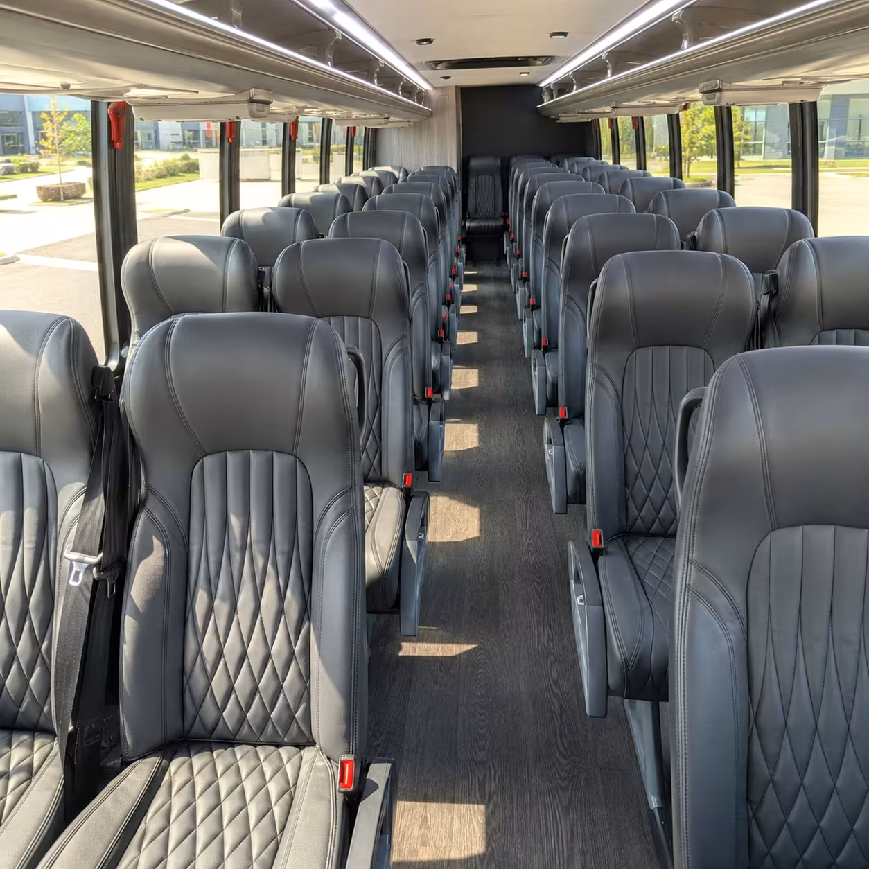 35 passenger minibus inside