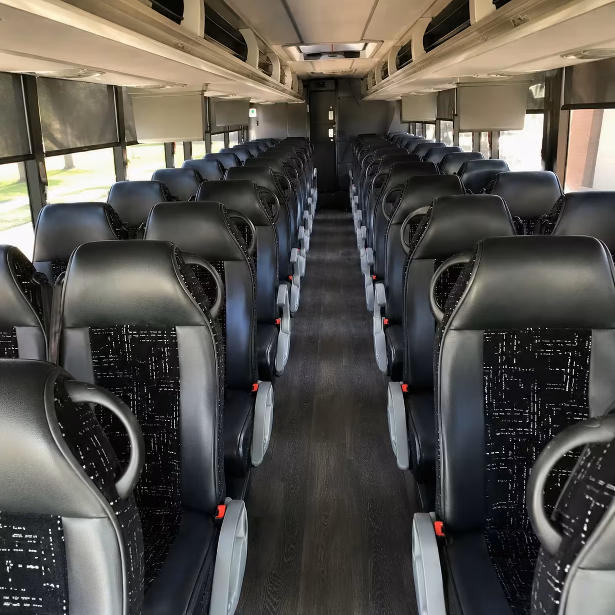 fall river charter bus interior