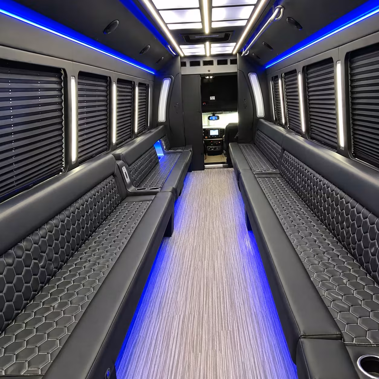 party bus interior