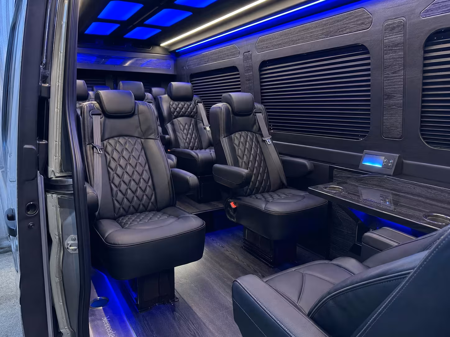 sprinter van transportation for groups and events across fall river